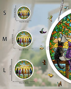 Acrylic Jigsaw Puzzle Suncatcher - Horizon Watchers