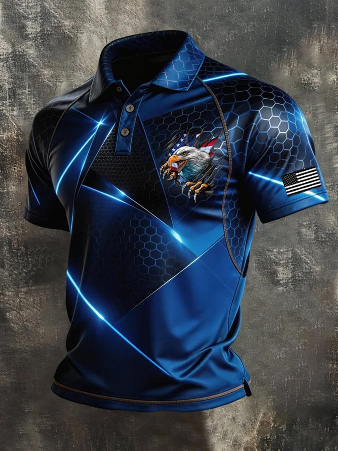 Men's 250th Anniversary Celebration Printed Polo Shirt