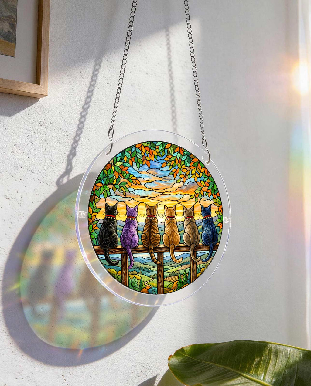 Acrylic Jigsaw Puzzle Suncatcher - Horizon Watchers