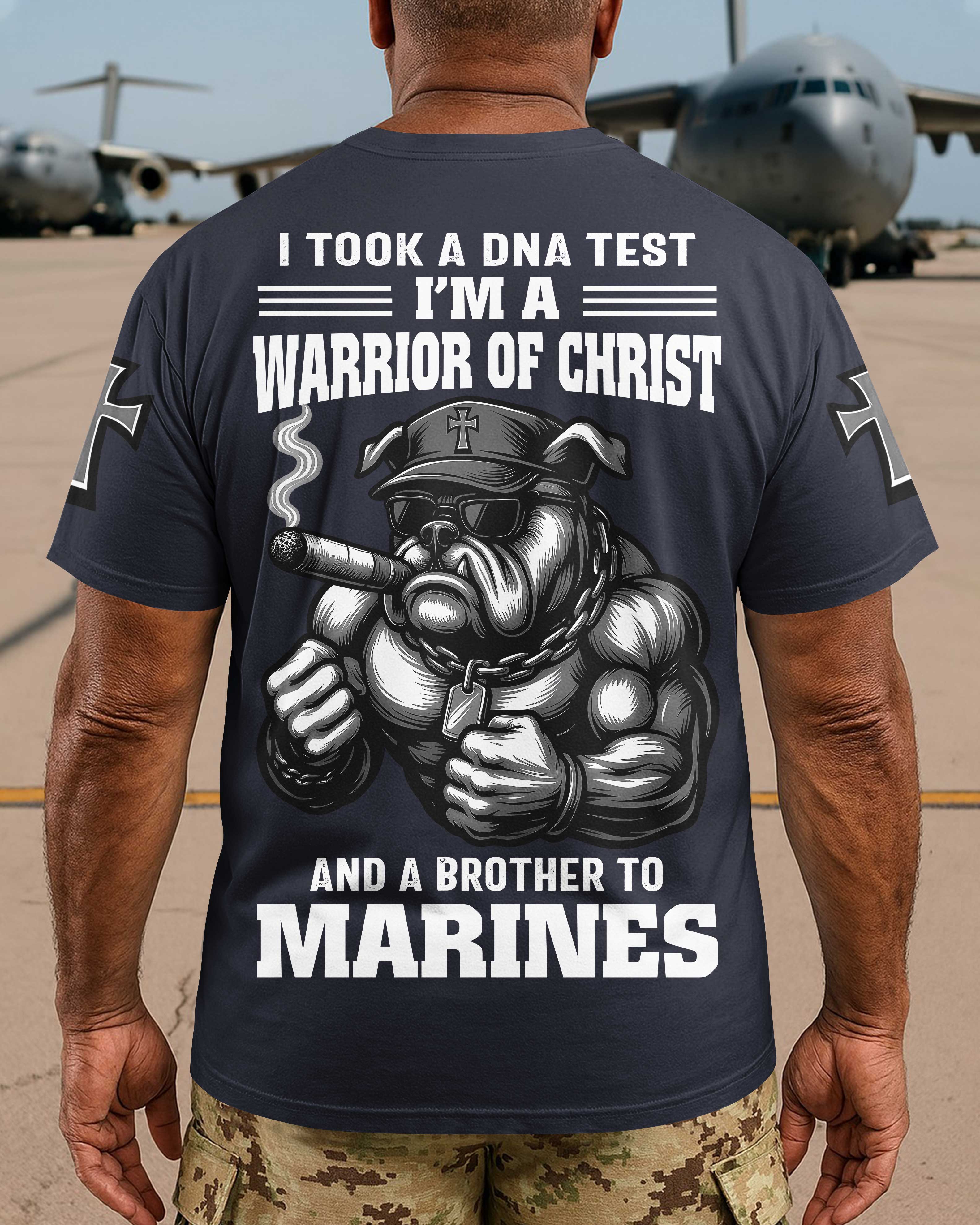I Took A Dna Test I'm A Warrior Of Christ T-Shirt