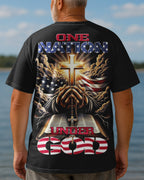 One Nation Under God All Over Print T-shirt