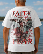 Faith Over Fear All Over Print T-Shirt