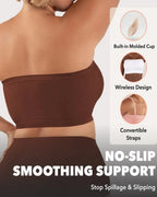 Women's Convertible Strapless Bandeau Bra