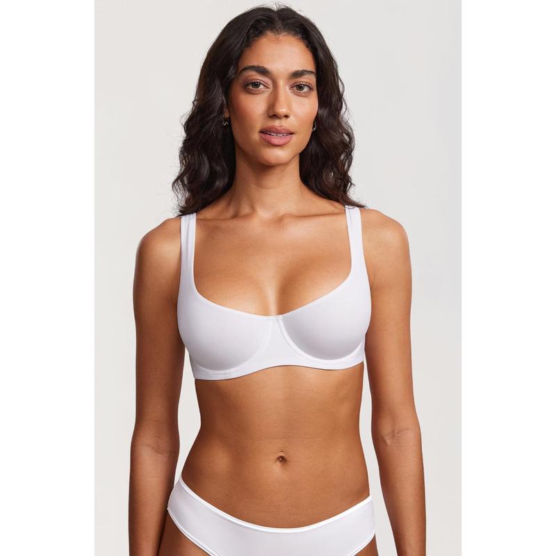 Women's Unlined Balconette Underwire Bra
