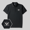 Office of Naval Intelligence Geek besticktes Polo-Shirt