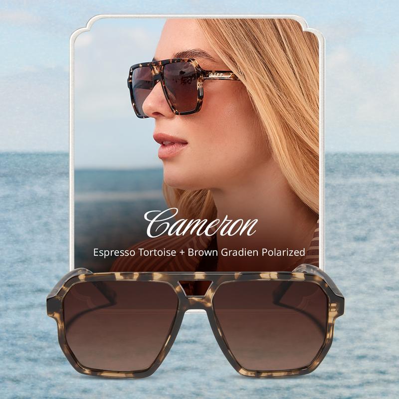 Oversized Polarized Navigator Sunglasses for Men and Women