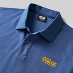 May The Force Geek Embroidered Polo Shirt