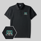 I'm This Old Geek Embroidered Polo Shirt
