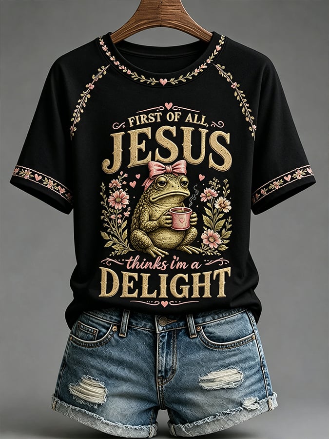 Women's Faith Printing  T-Shirts