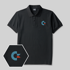 Polo brodé Commodore Geek