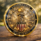 Amerikanische Freiheits-Challenge Coin