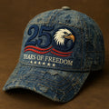 US 250th Anniversary Vintage Art Printed Casual Hat
