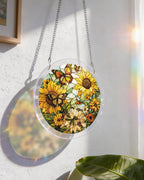 Sunflower Whispers Light Suncatcher-Acrylic Window Art