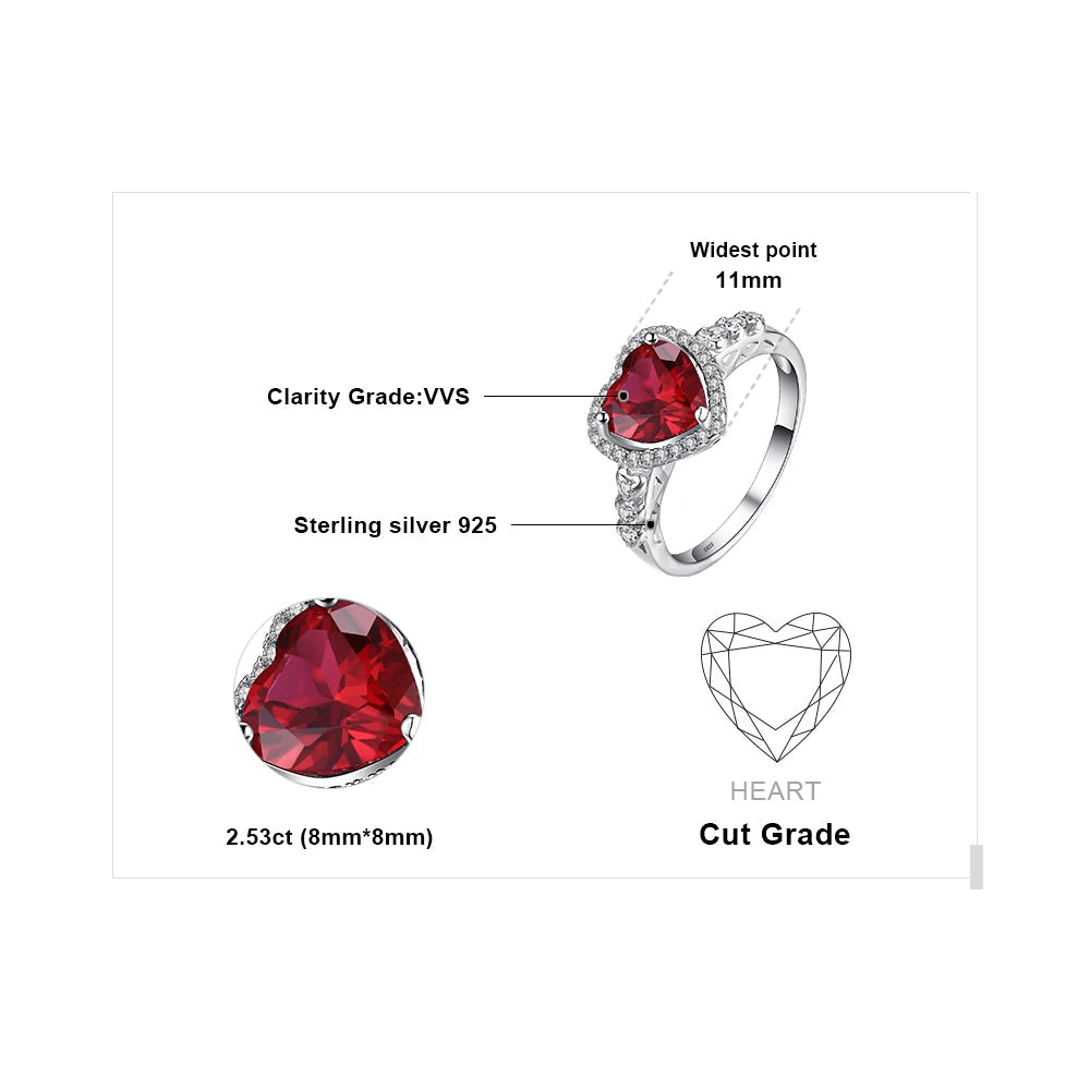 Bague de naissance Rubis