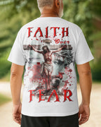 Faith Over Fear All Over Print T-Shirt
