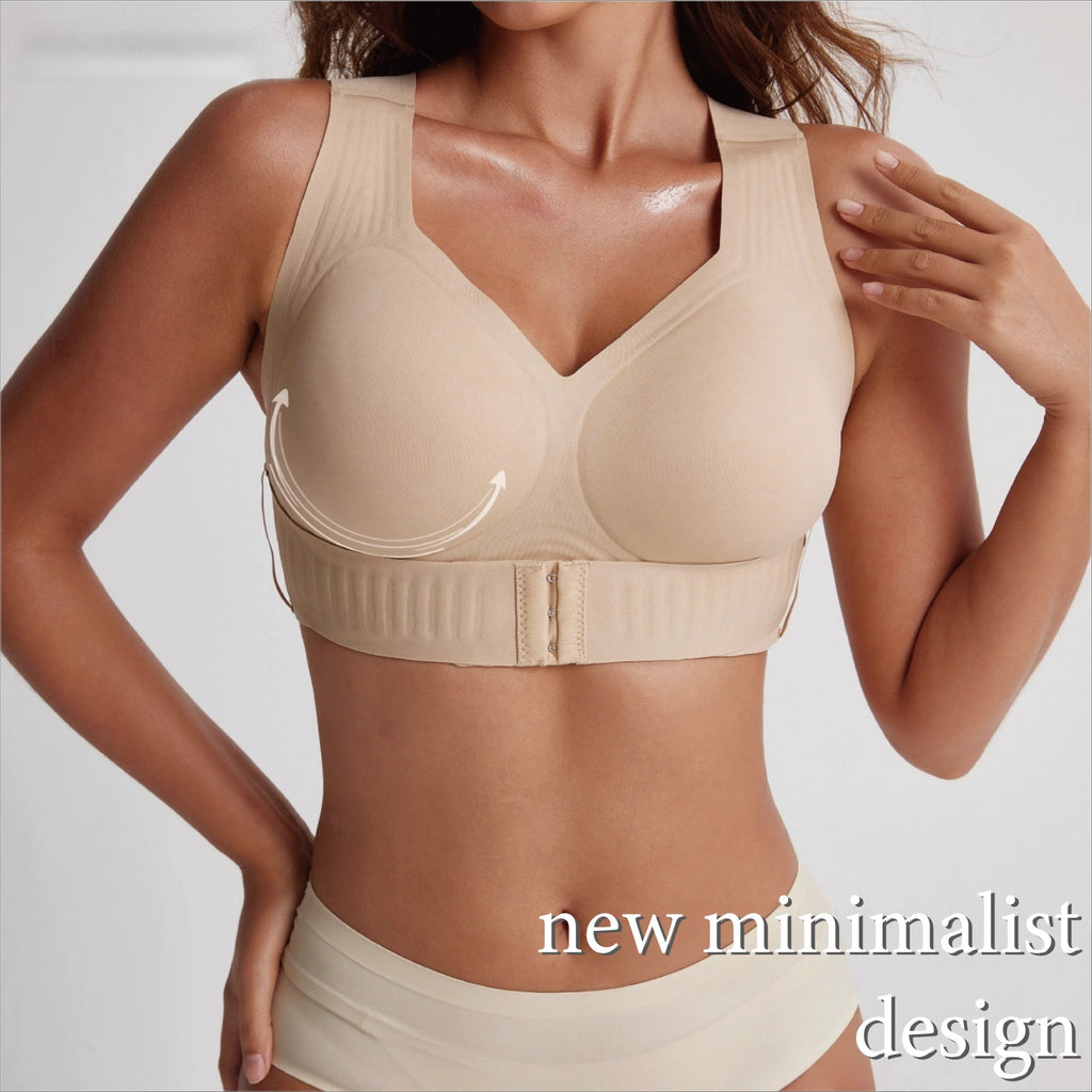 Seamless Shaping Posture Bra | Wireless Push Up & Back Support