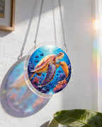 Starsea Turtle Light Suncatcher-Acrylic Window Art