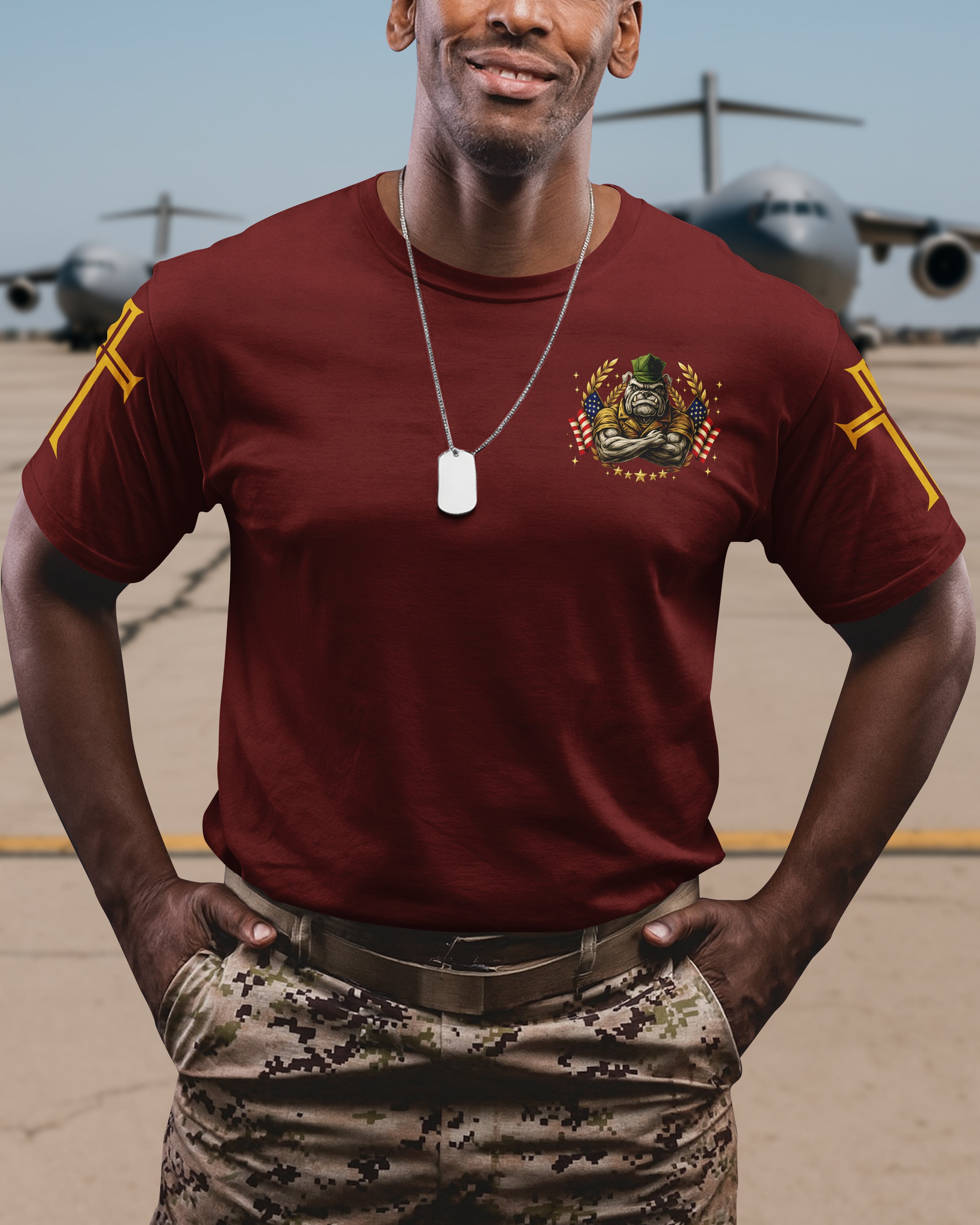 Once A Marine By Duty Forever A Warrior Of Christ By Faith T-Shirt