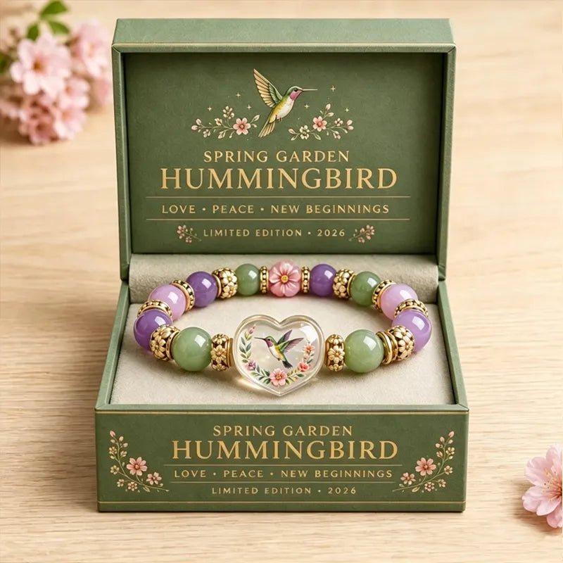 Hummingbird-Themed Limited Edition Commemorative Bracelet