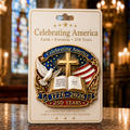 U.S. Independence Day Faith Commemorative Pin (Unisex)