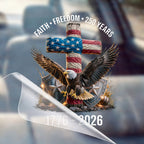 🔥 LIMITED TIME OFFER – 250th Anniversary Faith Freedom Patriotic Decal