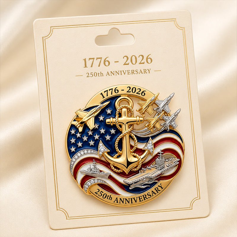 250th Anniversary of American Independence Brooch