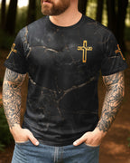 Death Could Not Hold Him All Over Print T-shirt