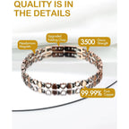 Magnetic Therapy X-Link Anklet & Bracelet for Men & Women