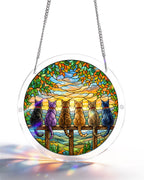 Acrylic Jigsaw Puzzle Suncatcher - Horizon Watchers