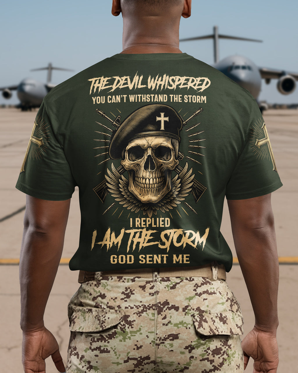 The Devil Whispered You Can’t Withstand The Storm T-Shirt