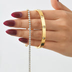 Tennisarmband Manschetten Set