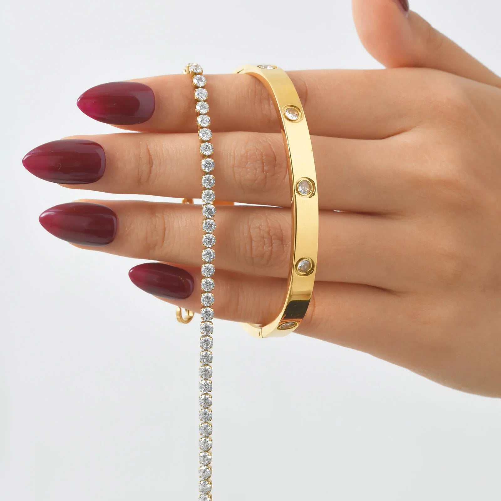 Tennisarmband Manschetten Set