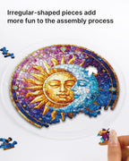 Sun and Moon in Harmony Light Suncatcher-Acrylic Window Art