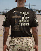 Veteran By Duty All Over Print T-Shirt