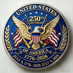 250. Gedenkmünze von American
