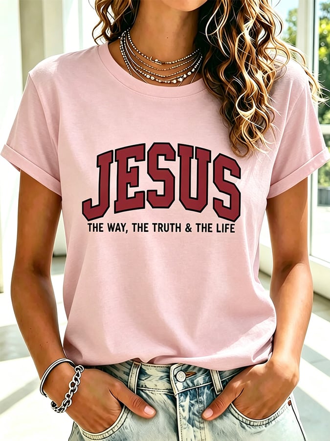 Women's  Faith  Printing  Top