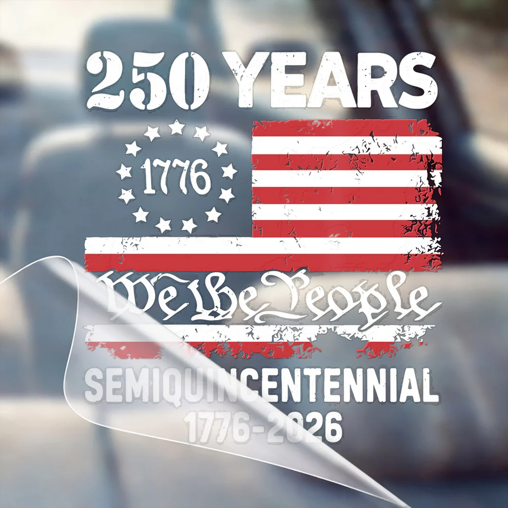 🔥 ZEITLICH BEGRENZTES ANGEBOT – 250 Jahre Jubiläumsaufkleber, Adler patriotisch USA