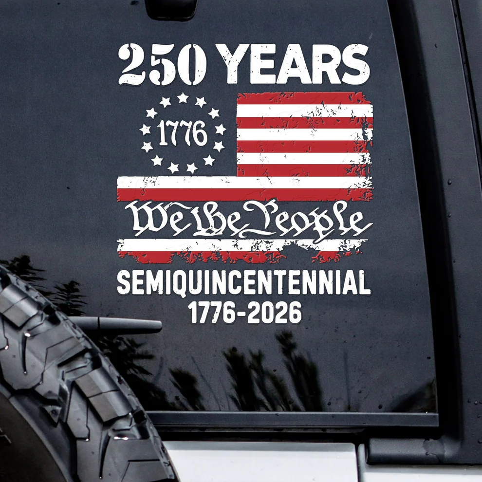 🔥 OFFRE LIMITÉE – Autocollant 250e anniversaire Aigle Patriotique États-Unis d'Amérique