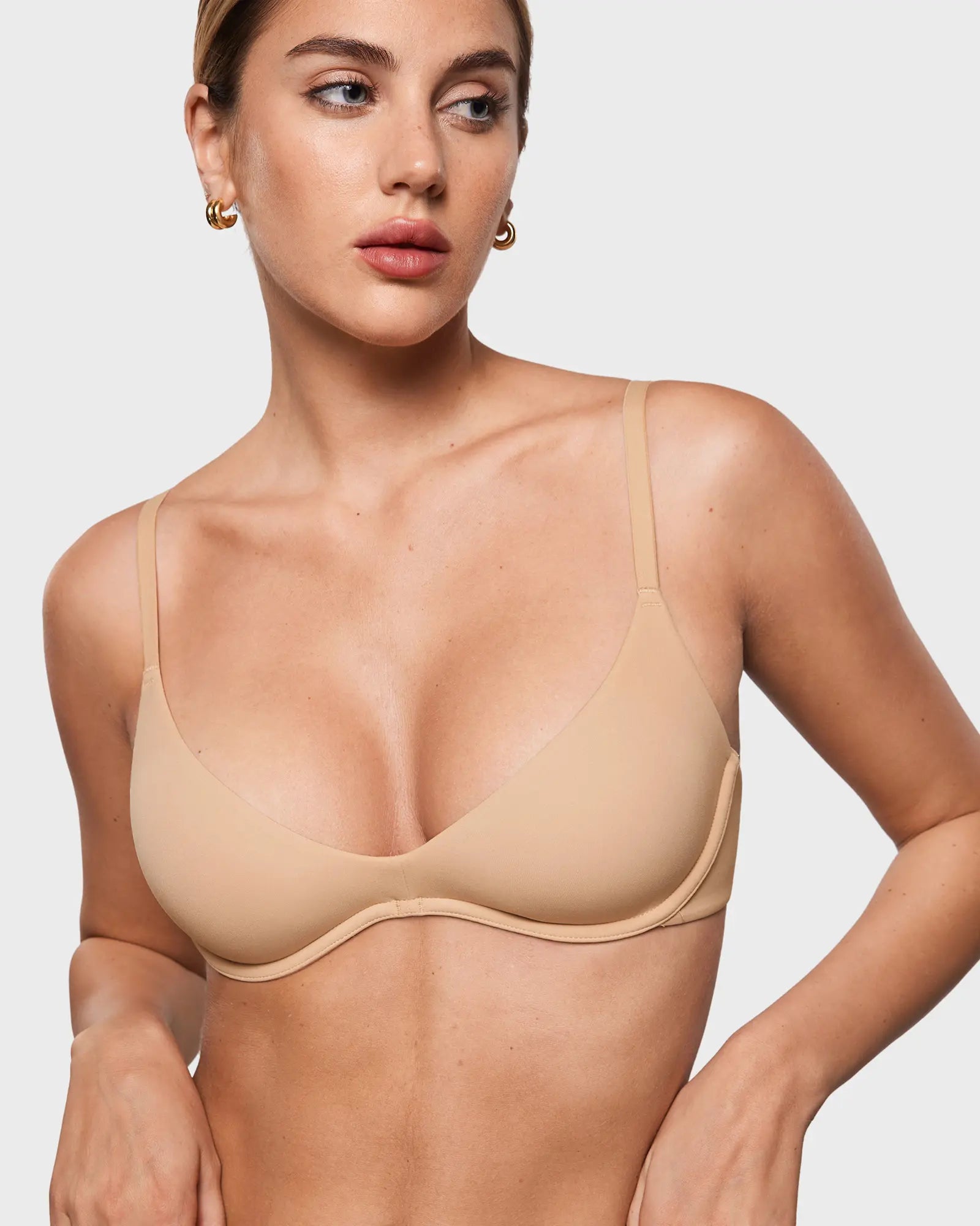 Women's Deep Plunge Underwire Bra