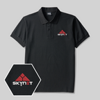 Skynet Core Geek Embroidered Polo Shirt