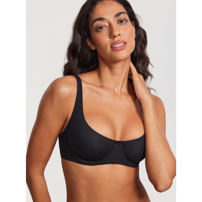 Women's Unlined Balconette Underwire Bra