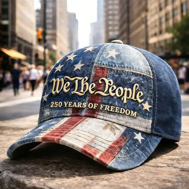 Casquette de baseball imprimée 250e anniversaire des États-Unis