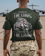 Trained By The Corps Redeemed By The Cross T-Shirt