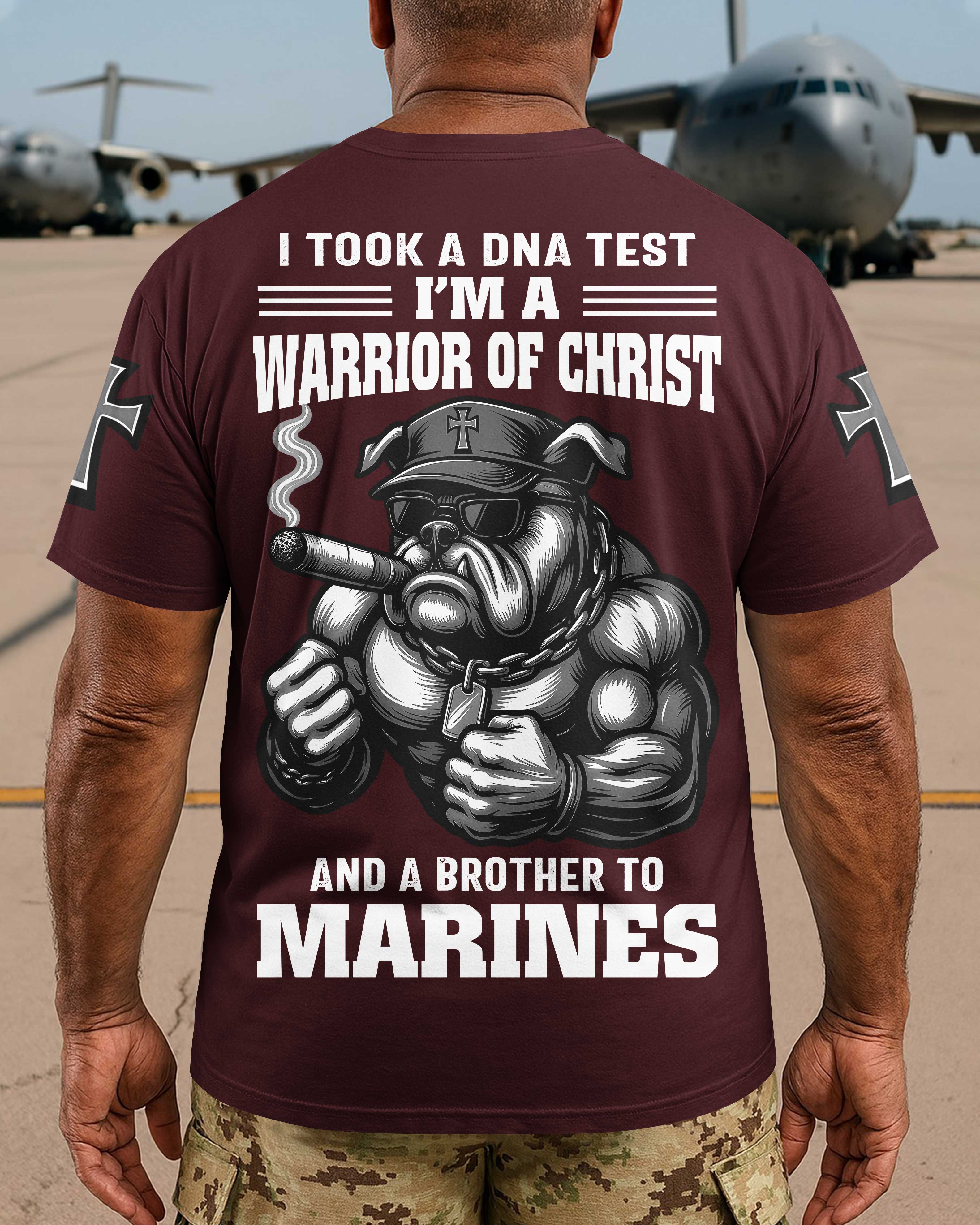 I Took A Dna Test I'm A Warrior Of Christ T-Shirt