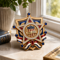 U.S. Founding 250th Anniversary Commemorative Pin (Unisex)