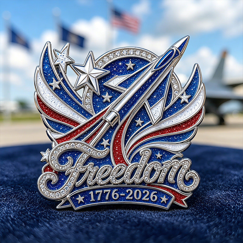 250 Years Freedom Commemorative Brooch