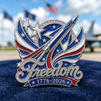 250 Years Freedom Commemorative Brooch