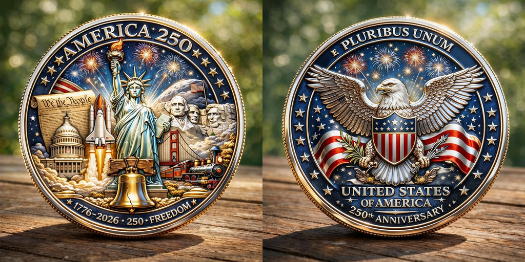 America 250th Anniversary Commemorative Coin (1776–2026)