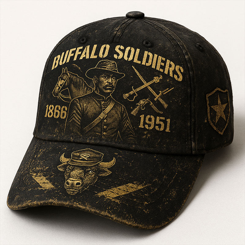Chapeau d'art Buffalo Soldier