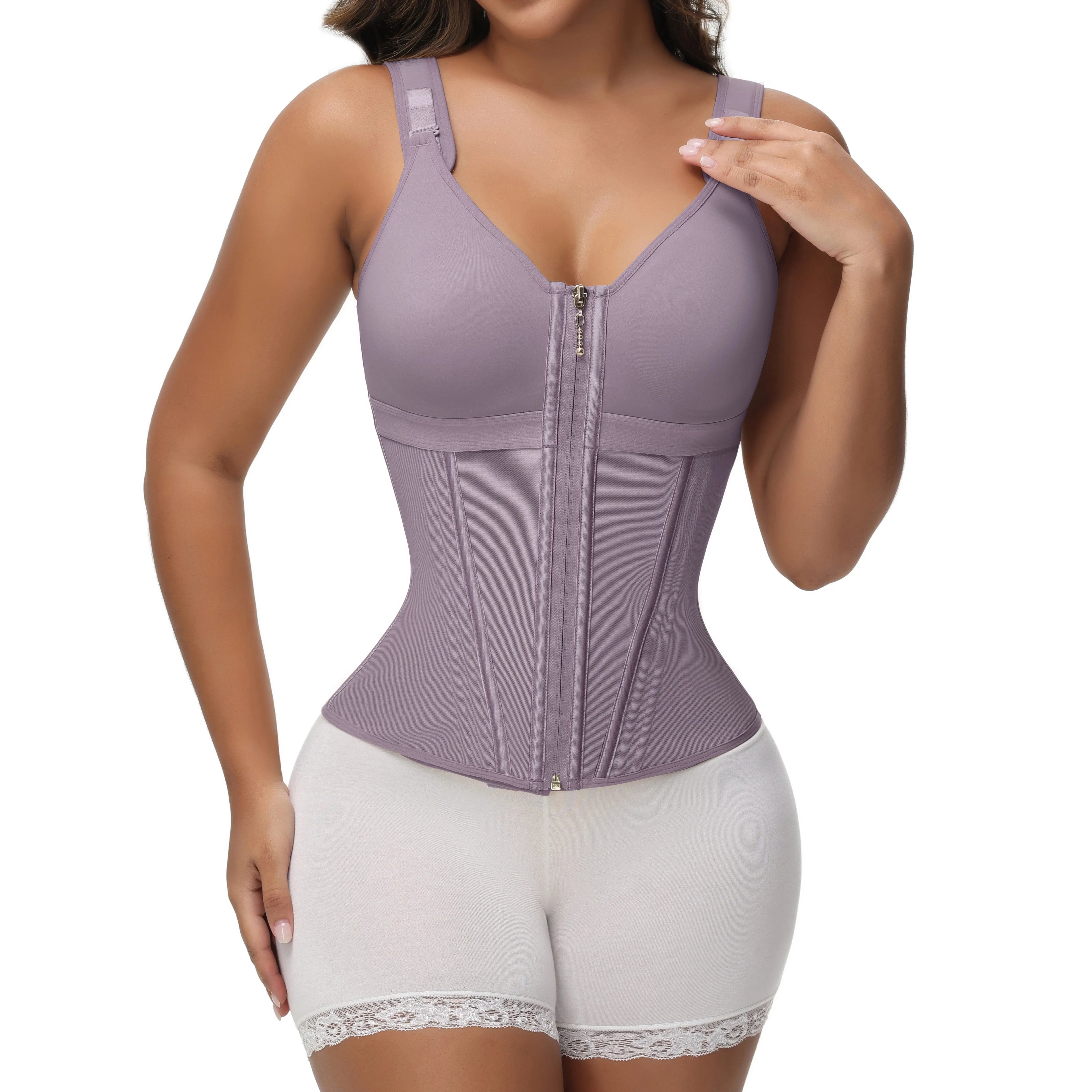 Gaine amincissante avec soutien-gorge intégré